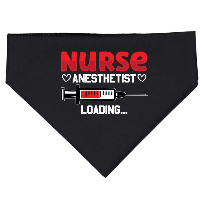 Nurse Anesthetist Loading Crna Nursing Student Nurses Day Great Gift USA-Made Doggie Bandana