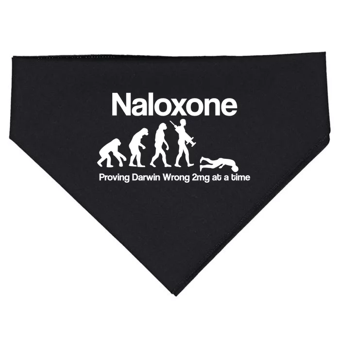 Naloxone Proving Darwin wrong 2 mg at a time USA-Made Doggie Bandana