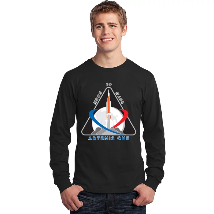 NASA Artemis Moon To Mars Long Sleeve Shirt