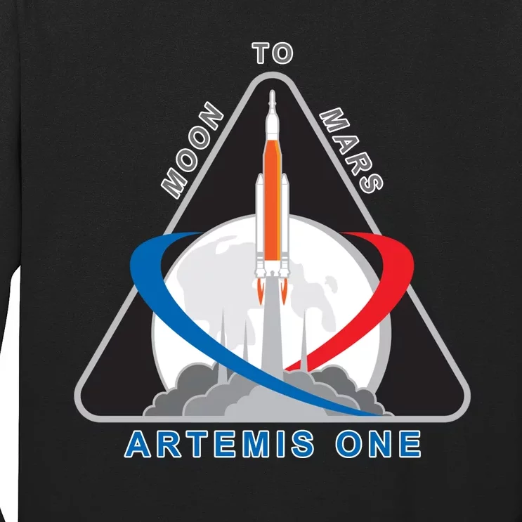 NASA Artemis Moon To Mars Long Sleeve Shirt