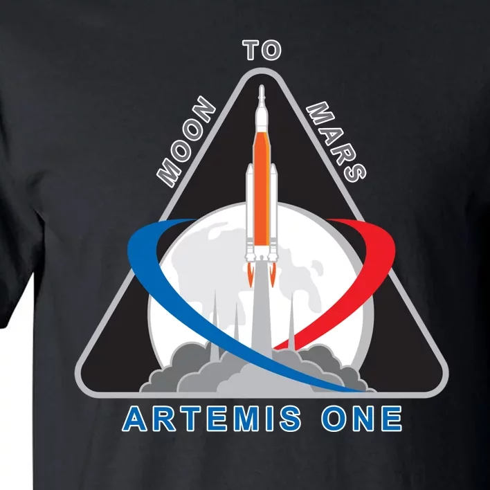 NASA Artemis Moon To Mars Tall T-Shirt