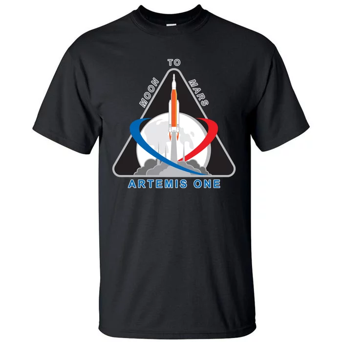 NASA Artemis Moon To Mars Tall T-Shirt