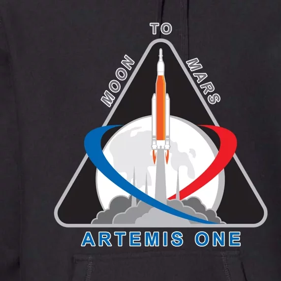 NASA Artemis Moon To Mars Premium Hoodie