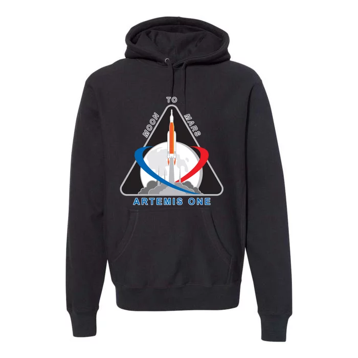 NASA Artemis Moon To Mars Premium Hoodie