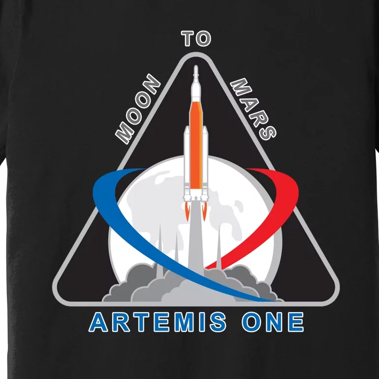 NASA Artemis Moon To Mars Premium T-Shirt