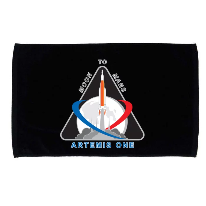 NASA Artemis Moon To Mars Microfiber Hand Towel