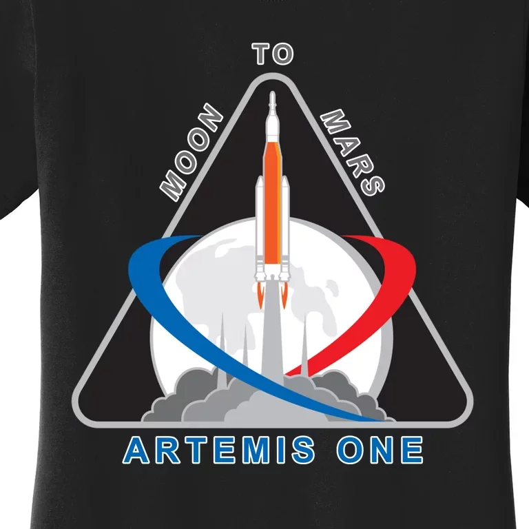 NASA Artemis Moon To Mars Women's T-Shirt