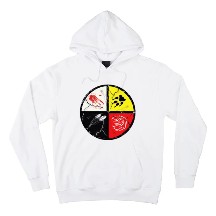 Native American Medicine Wheel Hoodie