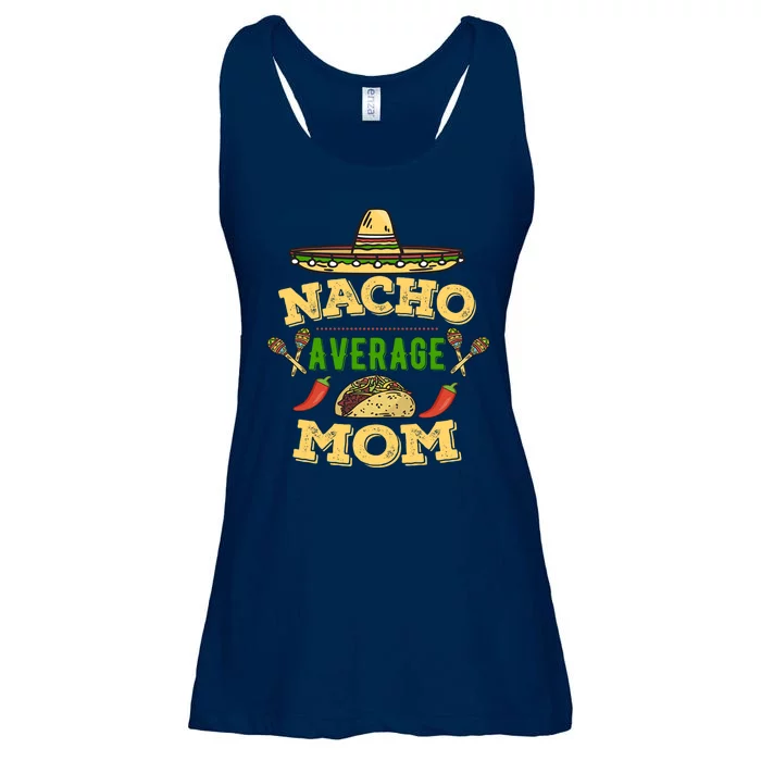 Nacho Average Mom Cinco De Mayo Gift Ladies Essential Flowy Tank