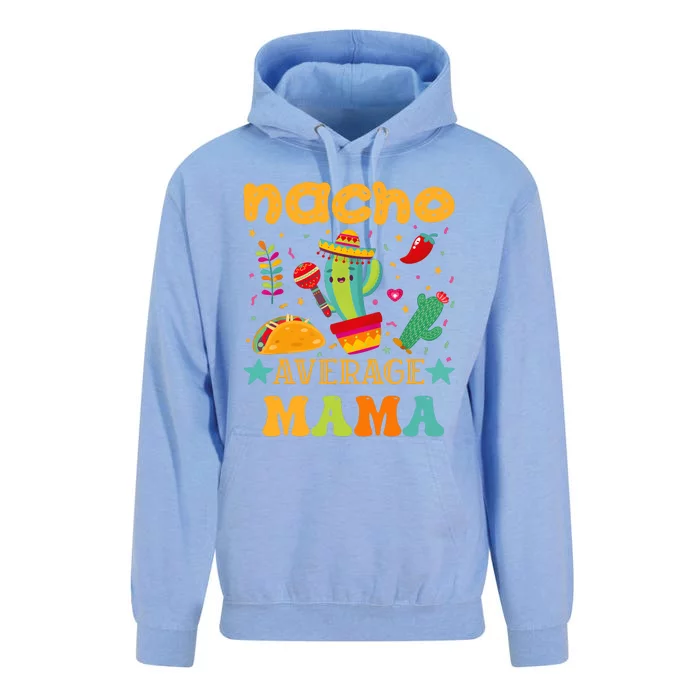 Nacho Average Mom Mexican Mama Cinco De Mayo Mother Fiesta Unisex Surf Hoodie