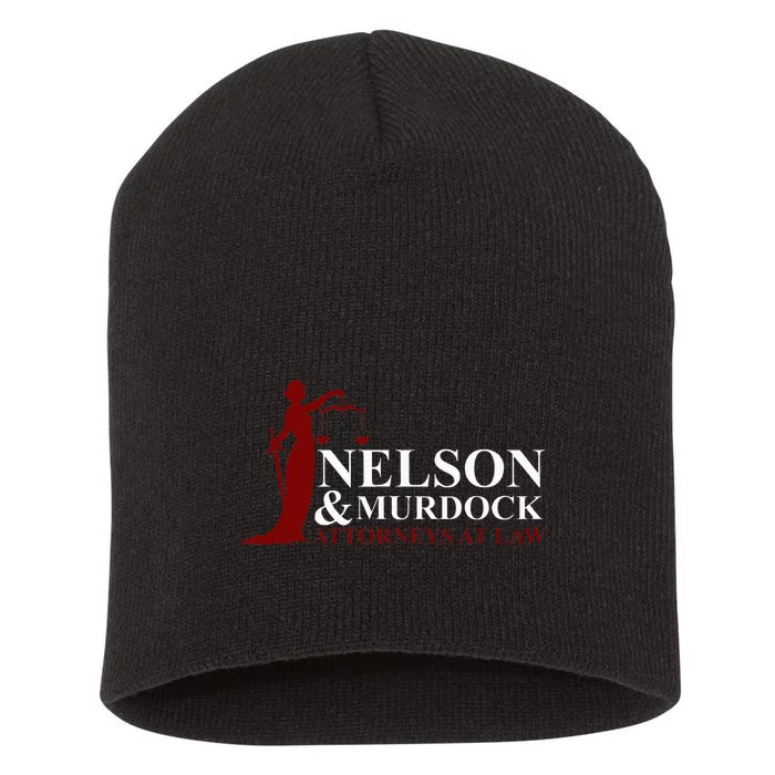 Nelson And Murdock Attorneys At Law Short Acrylic Beanie