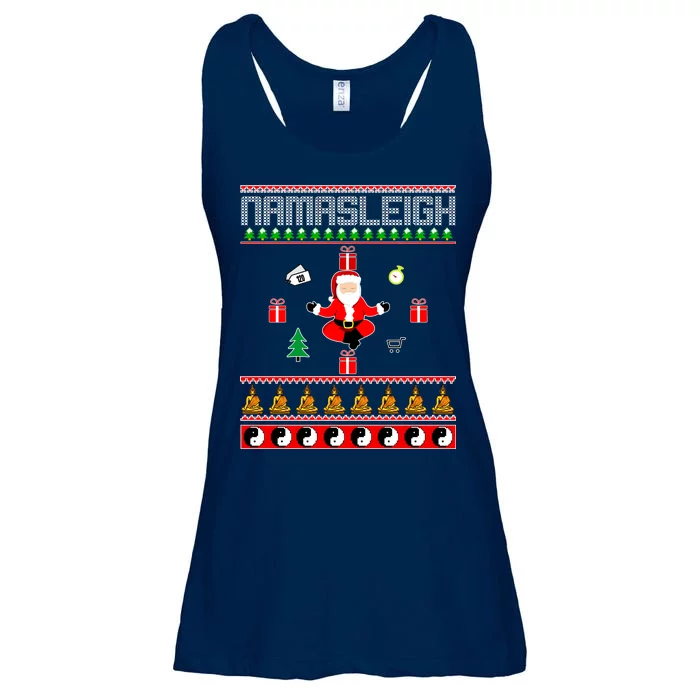 Namasleigh Ugly Christmas Ladies Essential Flowy Tank