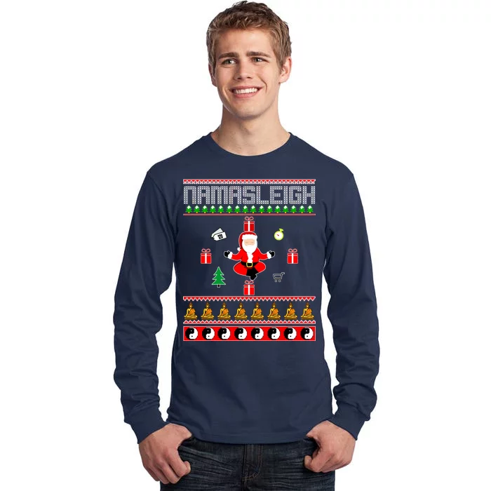 Namasleigh Ugly Christmas Tall Long Sleeve T-Shirt