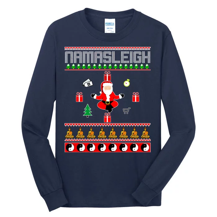 Namasleigh Ugly Christmas Tall Long Sleeve T-Shirt