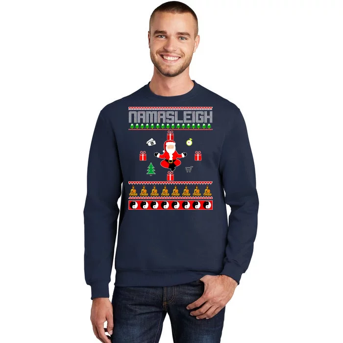 Namasleigh Ugly Christmas Tall Sweatshirt