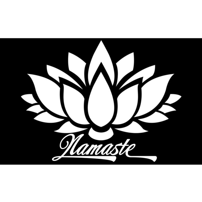 Namaste Lotus Bumper Sticker