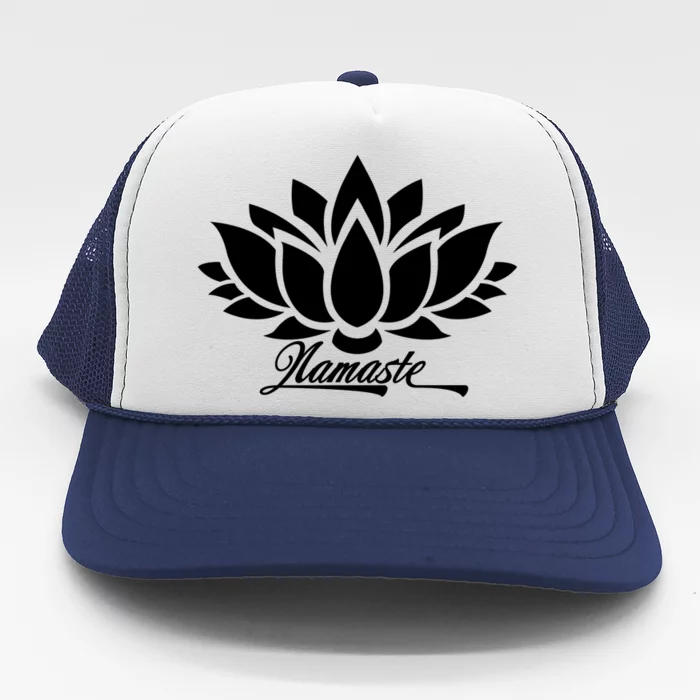 Namaste Lotus Trucker Hat