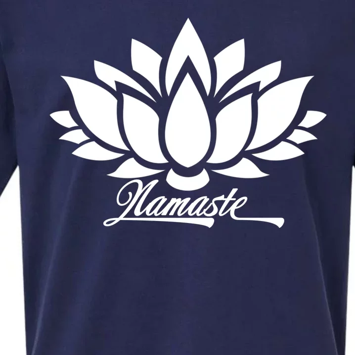 Namaste Lotus Sueded Cloud Jersey T-Shirt