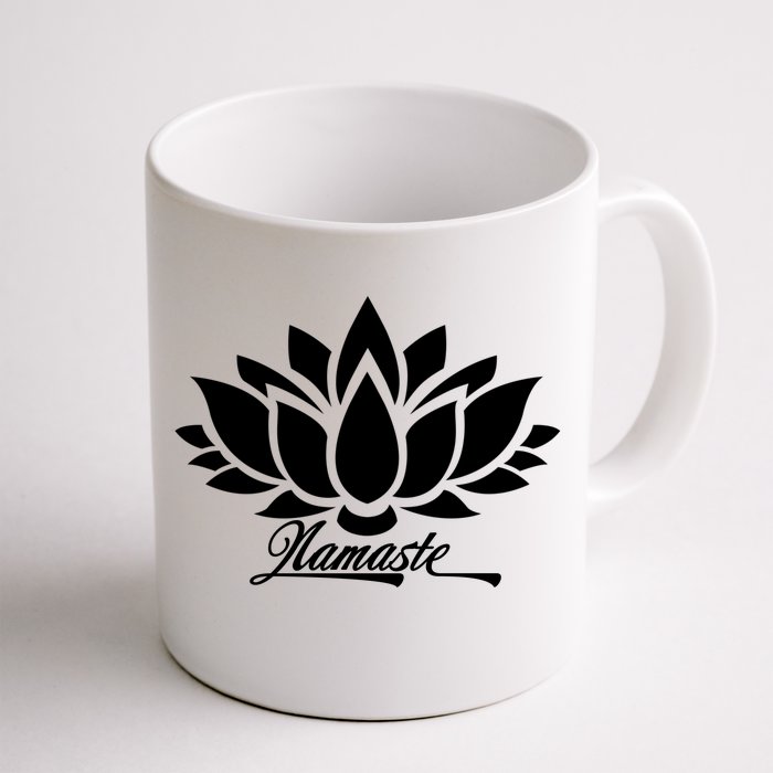 Namaste Lotus Front & Back Coffee Mug