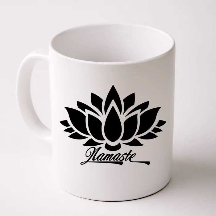 Namaste Lotus Front & Back Coffee Mug