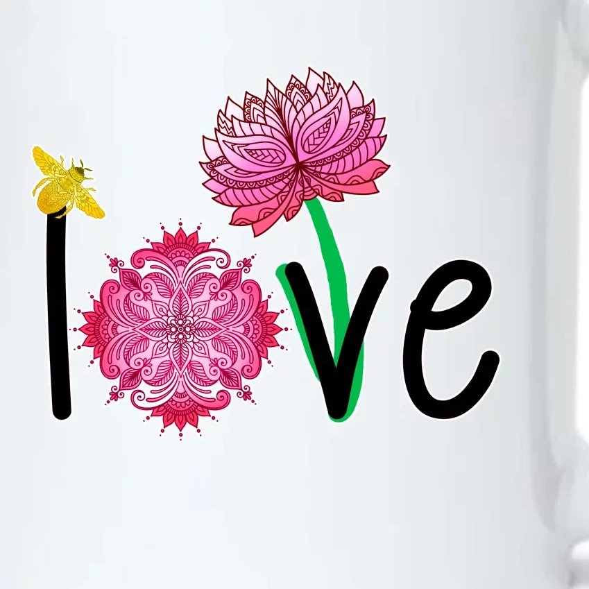 Namaste Love Bee Black Color Changing Mug