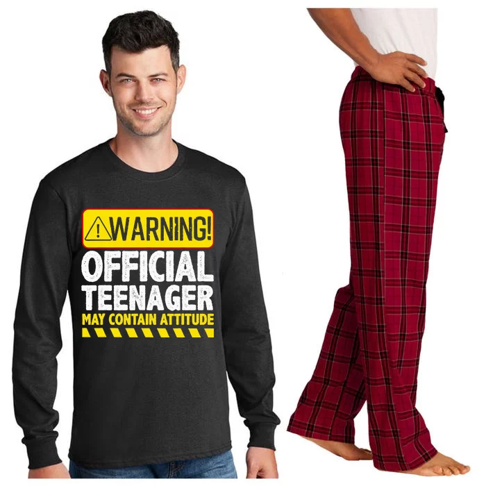 Nager Art N 13 Year Old Bday Long Sleeve Pajama Set