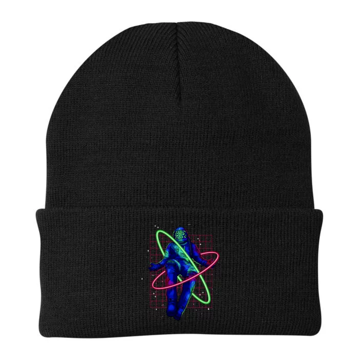 Neon Astronaut Knit Cap Winter Beanie