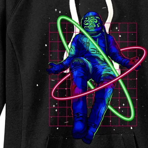 Neon Astronaut Women's Fleece Hoodie