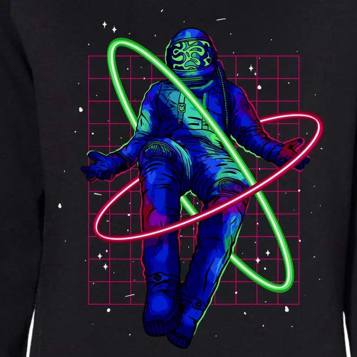 Neon Astronaut Womens California Wash Sweatshirt