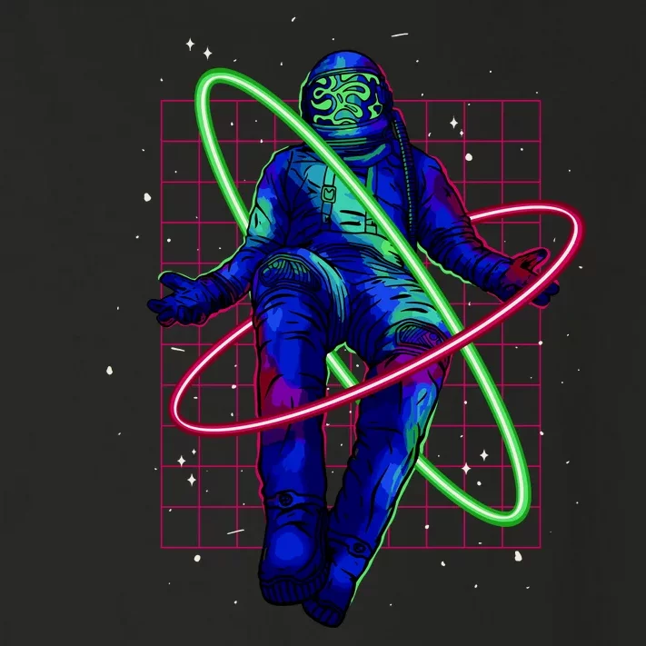 Neon Astronaut Toddler Long Sleeve Shirt