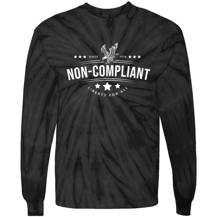 Non-Compliant American Tie-Dye Long Sleeve Shirt