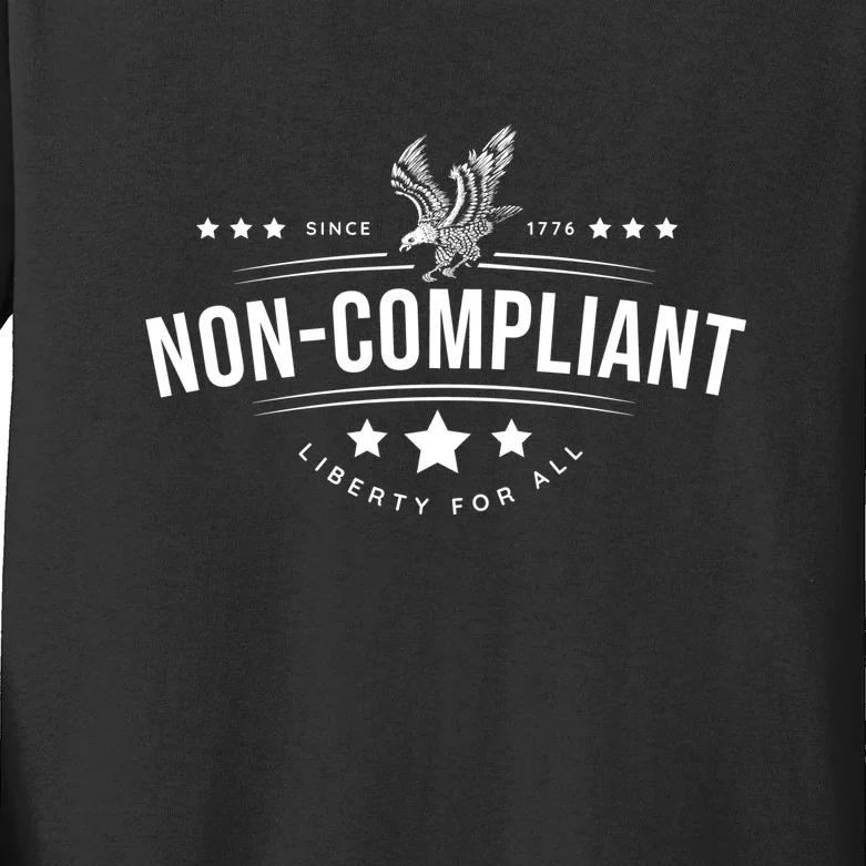 Non-Compliant American Kids Long Sleeve Shirt