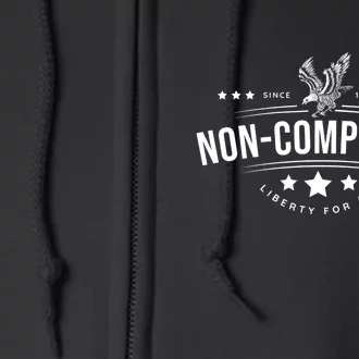 Non-Compliant American Full Zip Hoodie