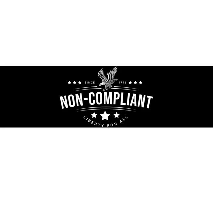 Non–Compliant America Bumper Sticker