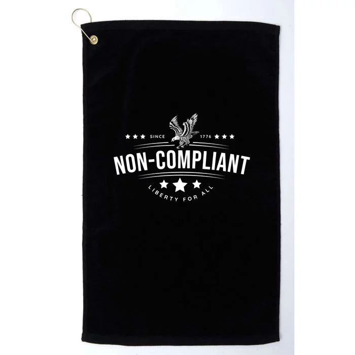 Non–Compliant America Platinum Collection Golf Towel