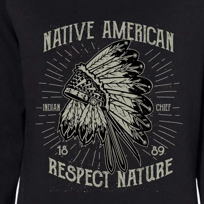 Native American Womens California Wash Sweatshirt