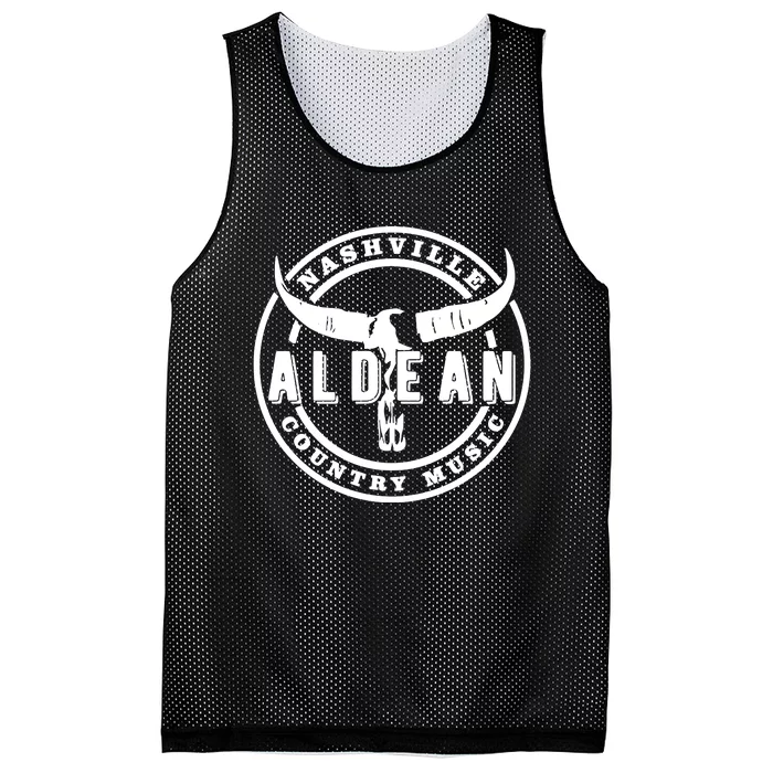 Nashville Aldean Mesh Reversible Basketball Jersey Tank