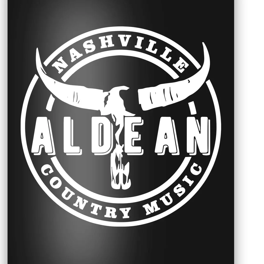 Nashville Aldean Poster