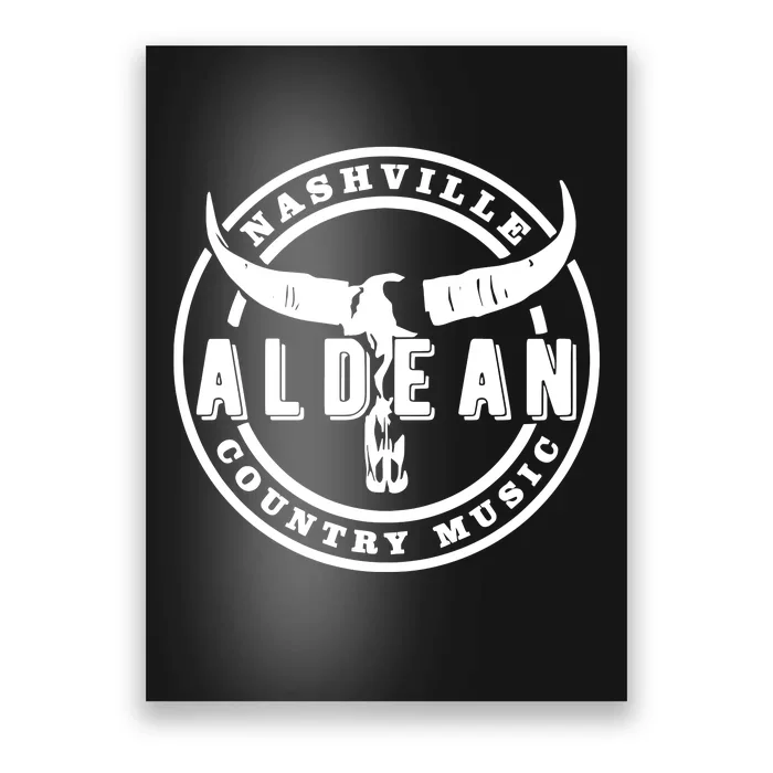 Nashville Aldean Poster