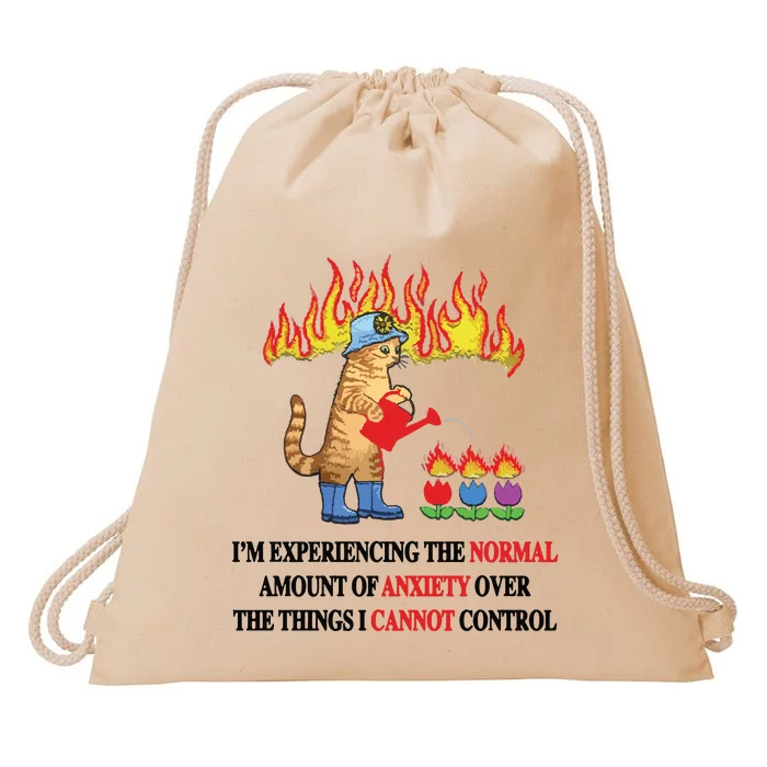 Normal Anxiety Drawstring Bag