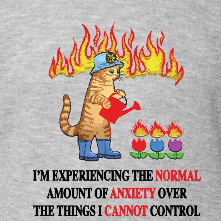 Normal Anxiety Toddler Sweatshirt