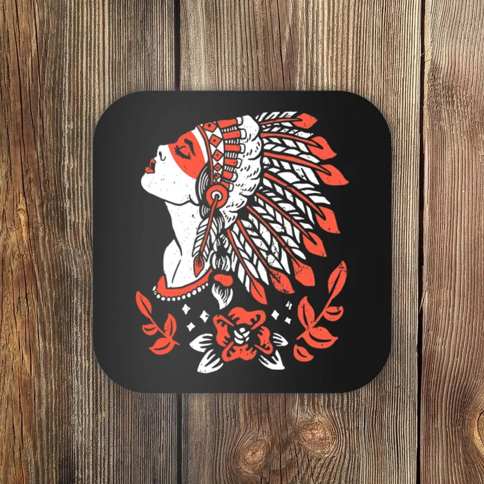 Native American No More Stolen Sisters MMIW Coaster