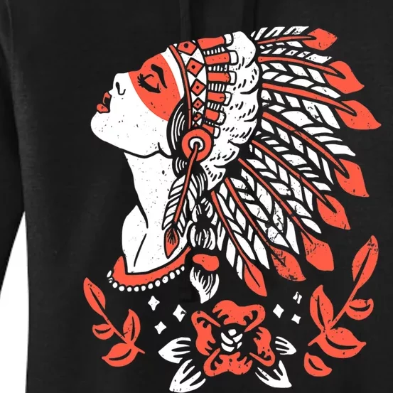 Native American No More Stolen Sisters MMIW Women's Pullover Hoodie