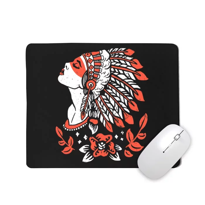 Native American No More Stolen Sisters MMIW Mousepad