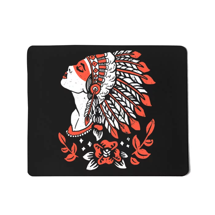 Native American No More Stolen Sisters MMIW Mousepad