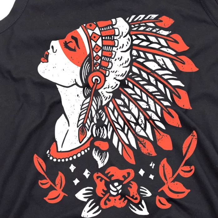 Native American No More Stolen Sisters MMIW Tank Top