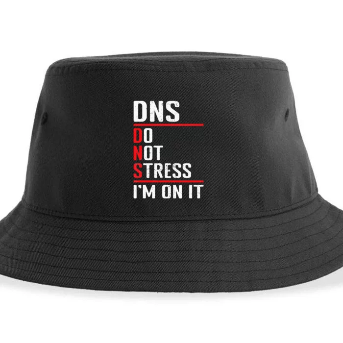 Network Administrator Network Engineer Sysadmin Sustainable Bucket Hat