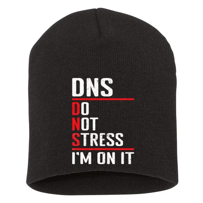 Network Administrator Network Engineer Sysadmin Short Acrylic Beanie