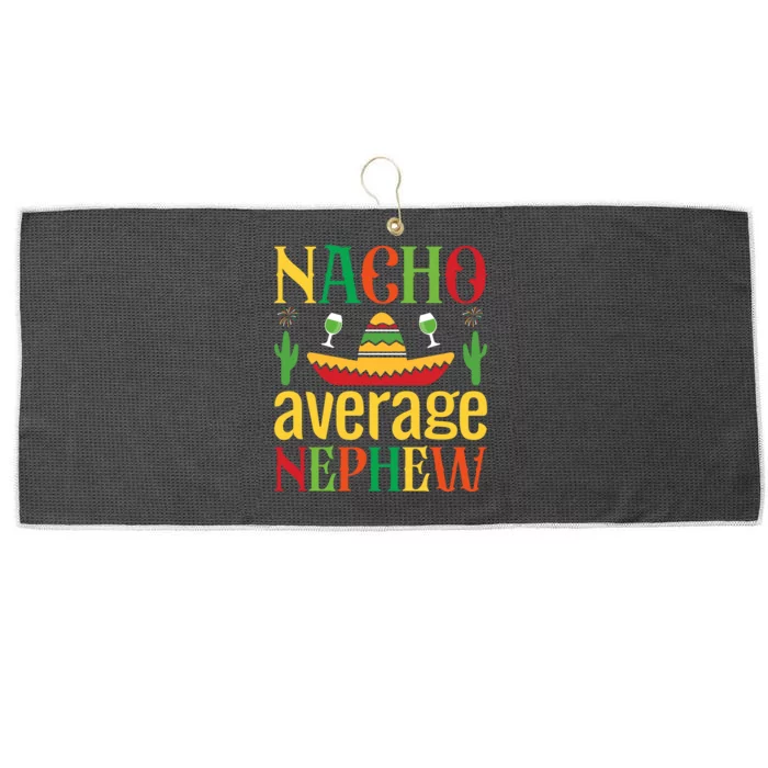 Nacho Average Nephew Large Microfiber Waffle Golf Towel