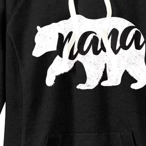 Nana Bear Women's Fleece Hoodie